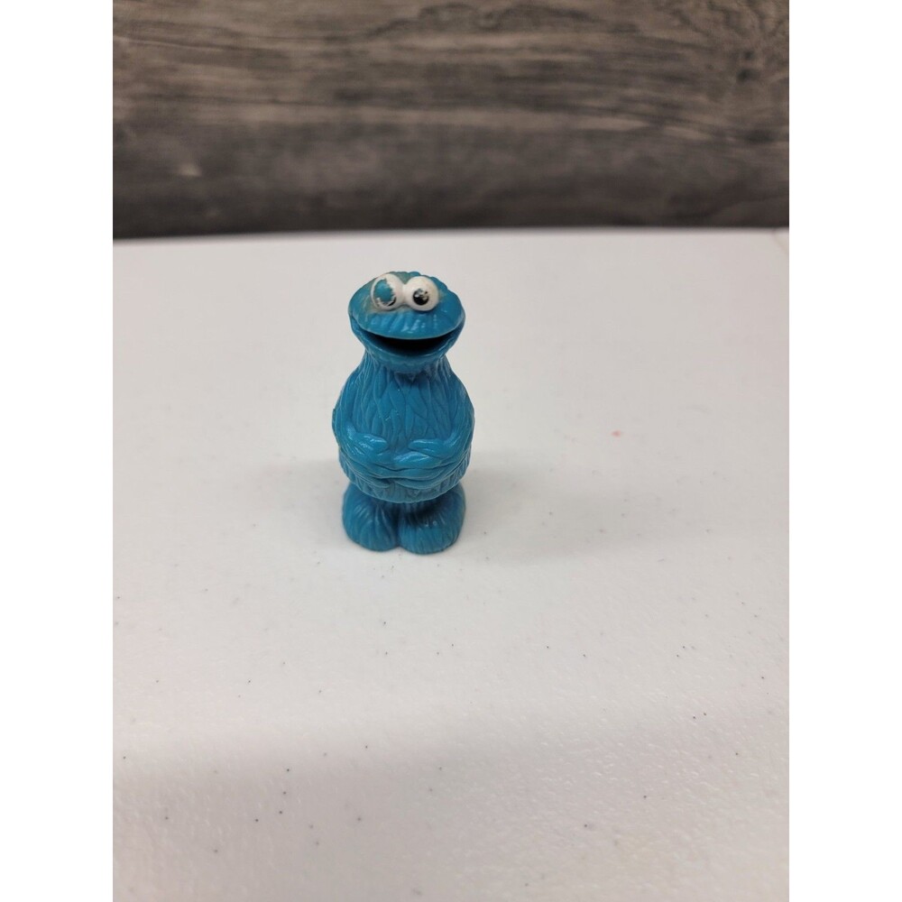 Cookie Monster Figure Sesame Street The Muppets Vintage PVC Figurine